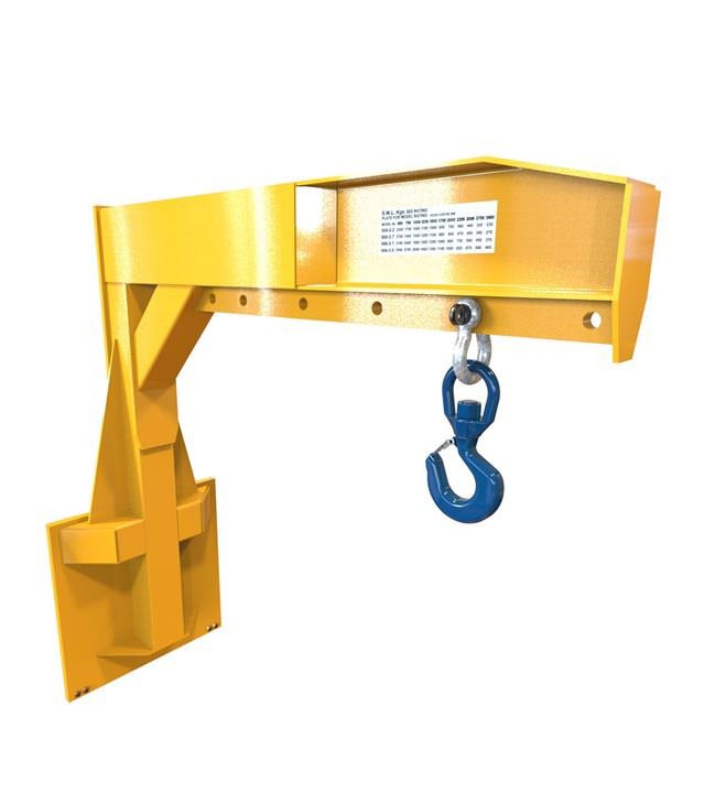 Forklift Jib Attachment - Carriage Mounted
