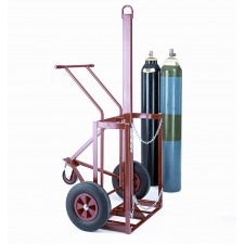 Double Cylinder Lifting Trolley