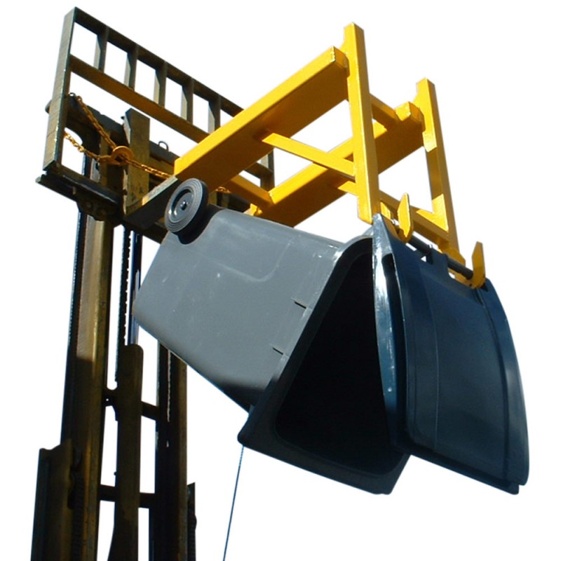 Wheelie Bin Tipper Wheelie bin Handlers Forklift Attachments