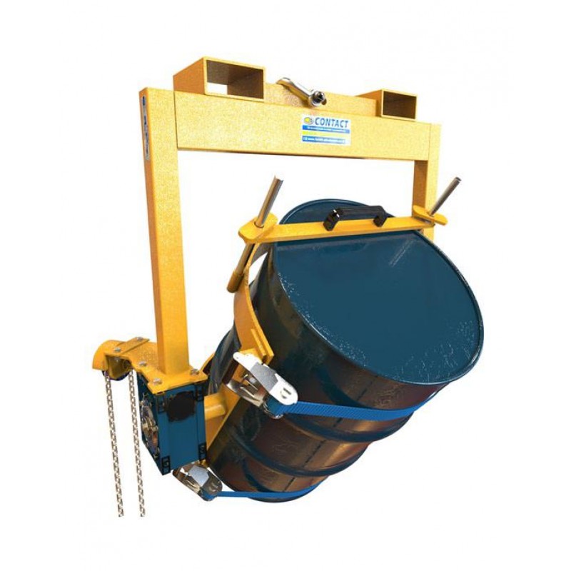 Crane & Fork Drum Tipper Loop Chain Forklift Attachments