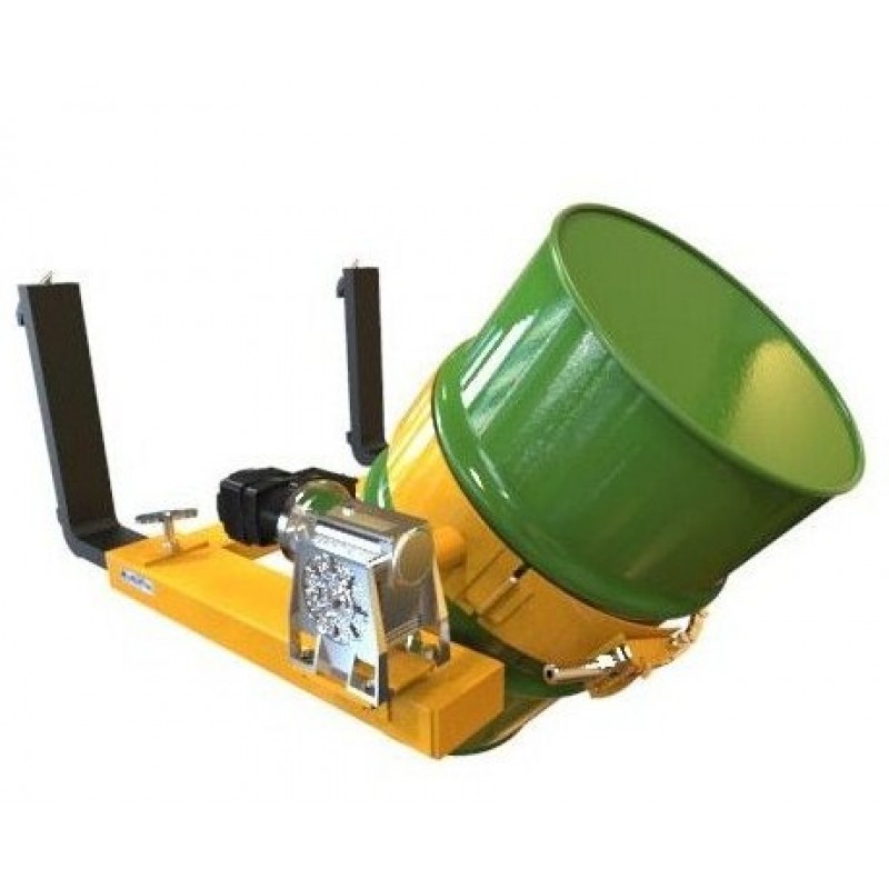 Hydraulically Operated Rotator Steel Drum Rotation