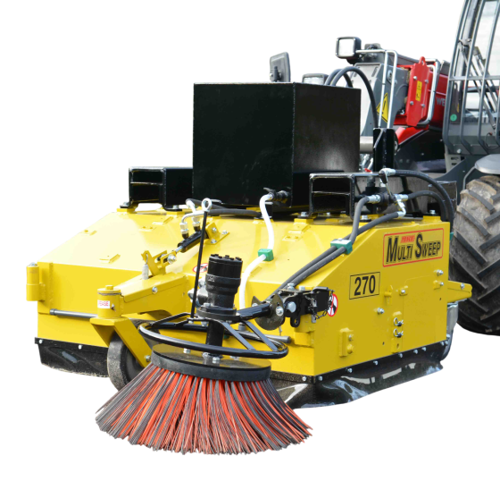 Multi Sweep 270 forklift rotary sweeper