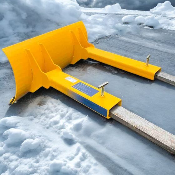 Forklift Snow Plough Fixed Blade Early Bird Offer