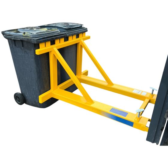 wheelie bin stacker