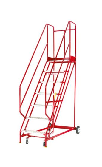 steptek quality red range mobile steps