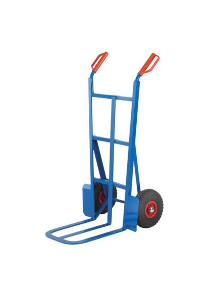 Traditional splay-back trucks