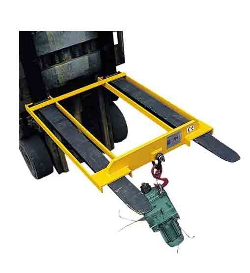 Fork Mounted Hook Adjustable Forklift Attachments