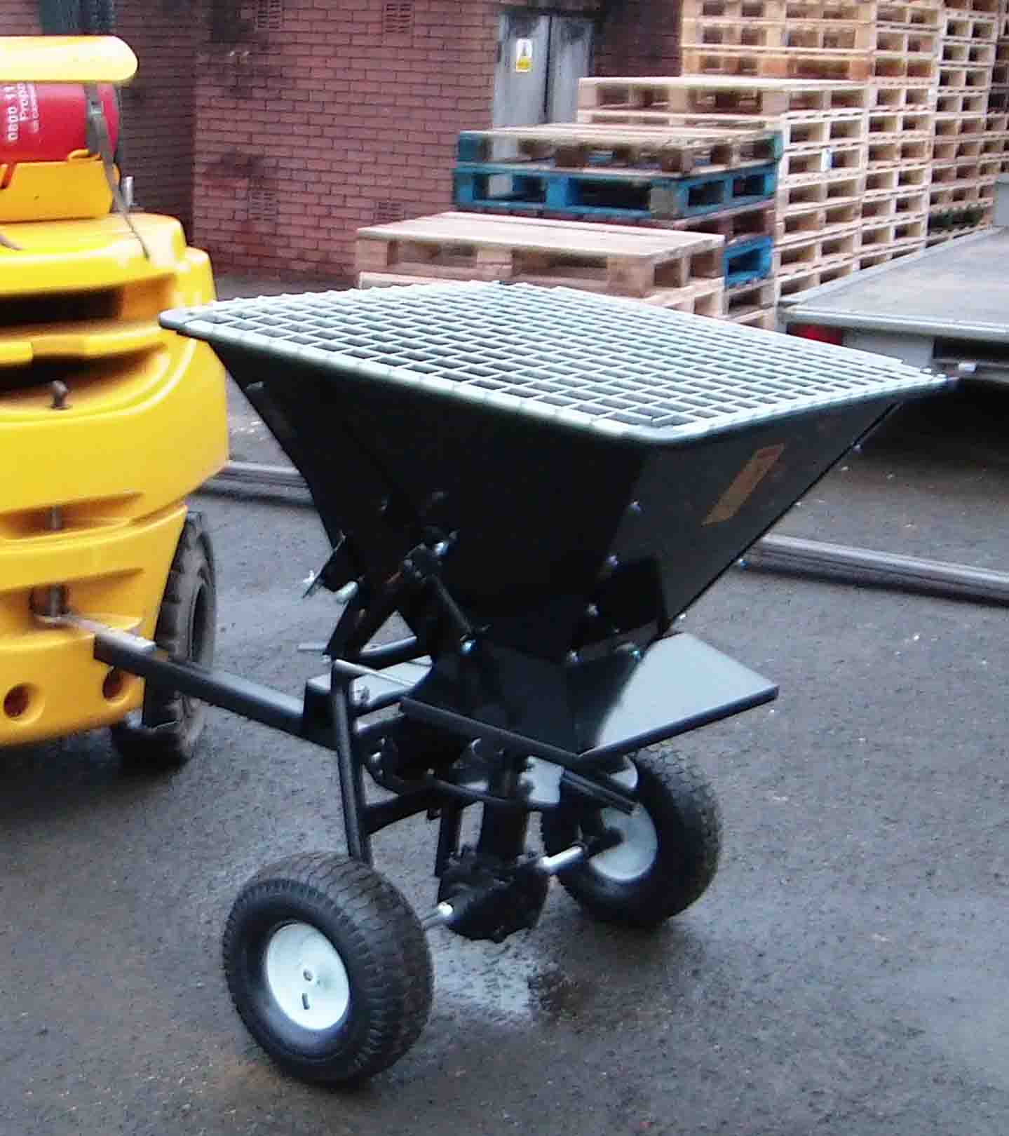 Using Your Forklift Salt Spreader & Snow Ploughs All Year Round