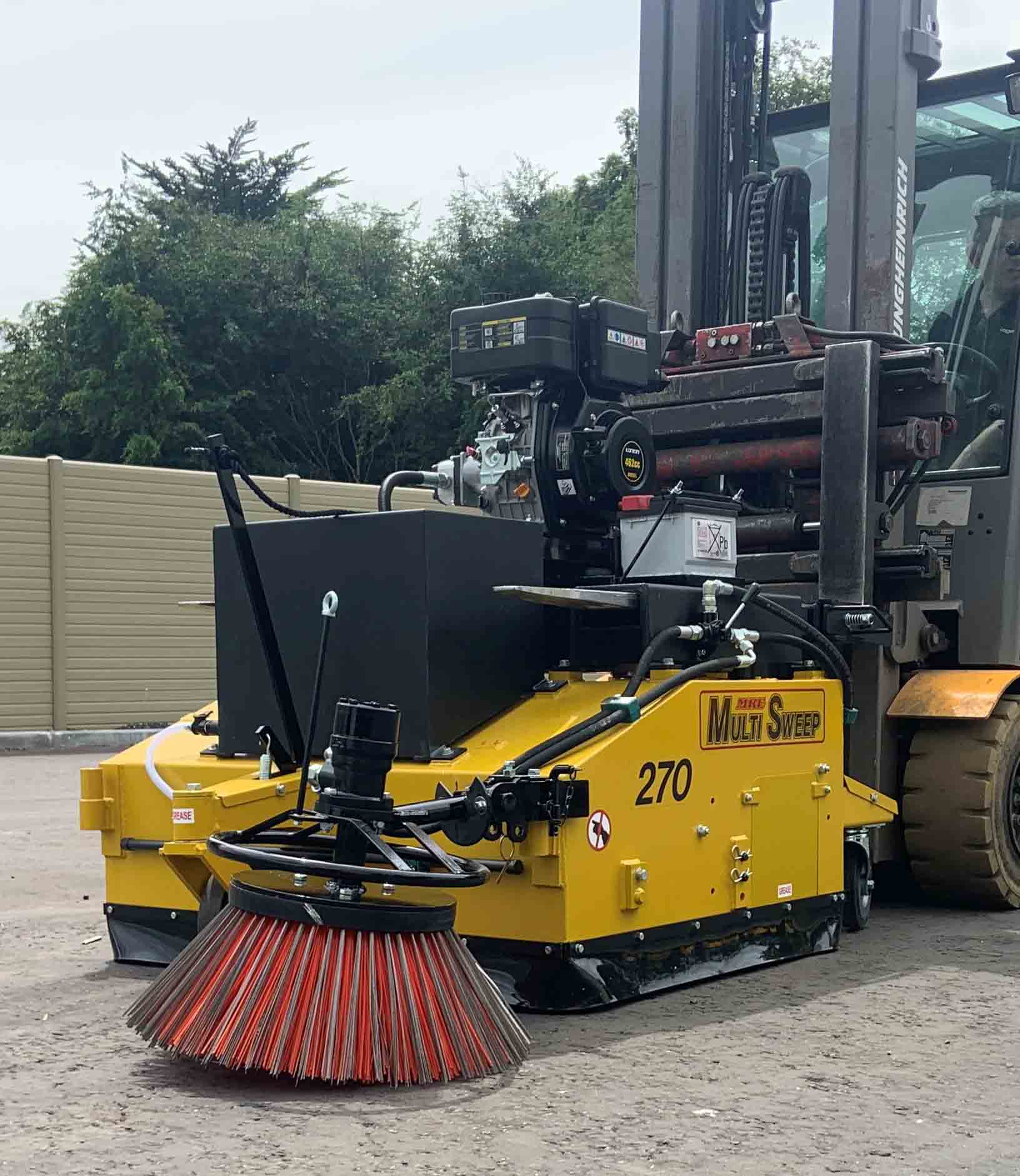 Why Some Forklift Sweepers Last 10 Years While Others Last 10 Months