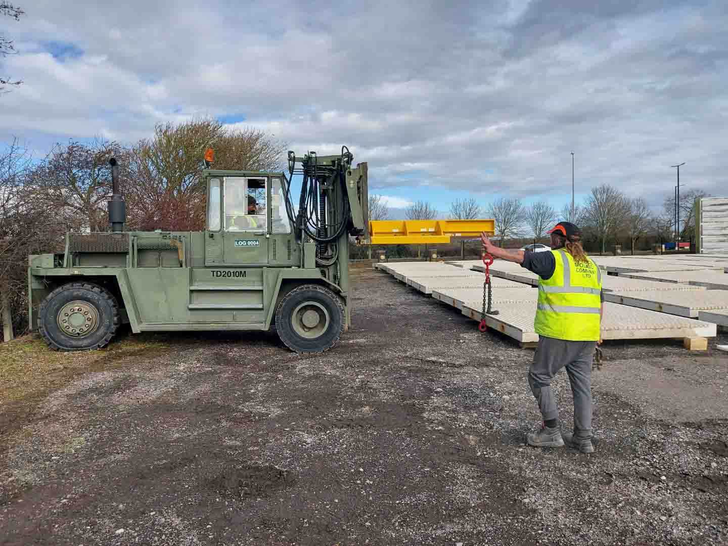 forklift jib