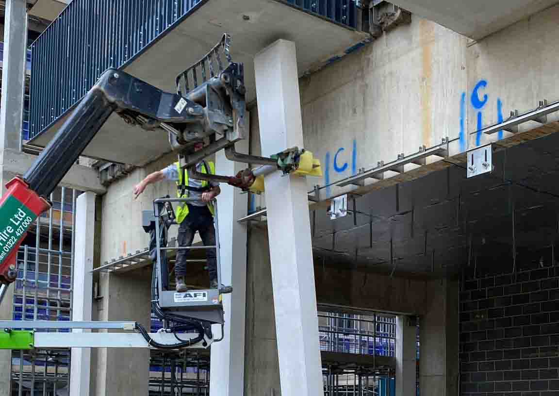 forklift reel handler