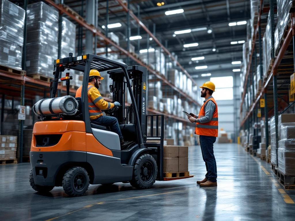 Forklift operator training and workplace transport safety
