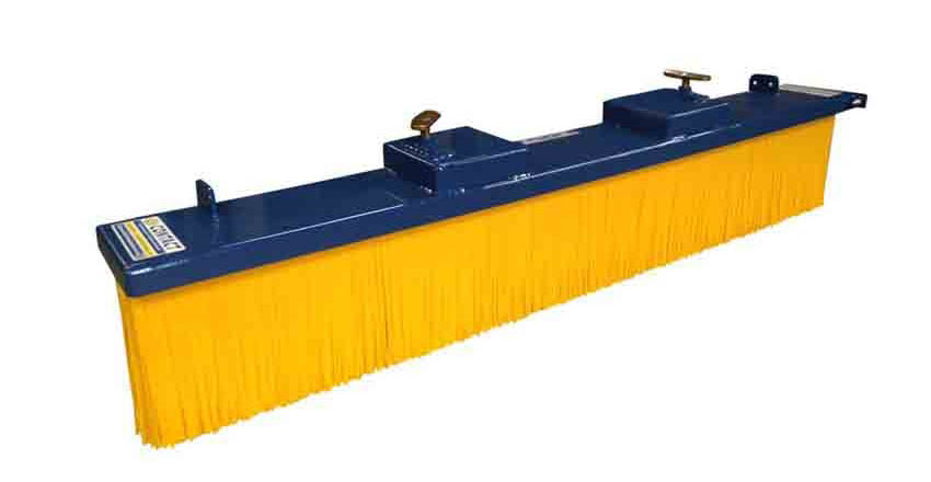 forklift push broom sweeper