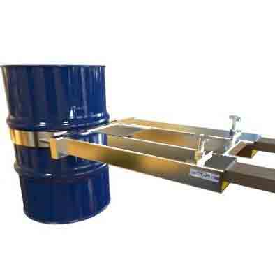 stainless steel forklift drum grab